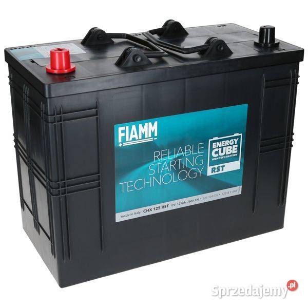 Akumulator Fiamm 12V 125Ah 760A L RSTFTP125L osobowe Jelcz-Laskowice