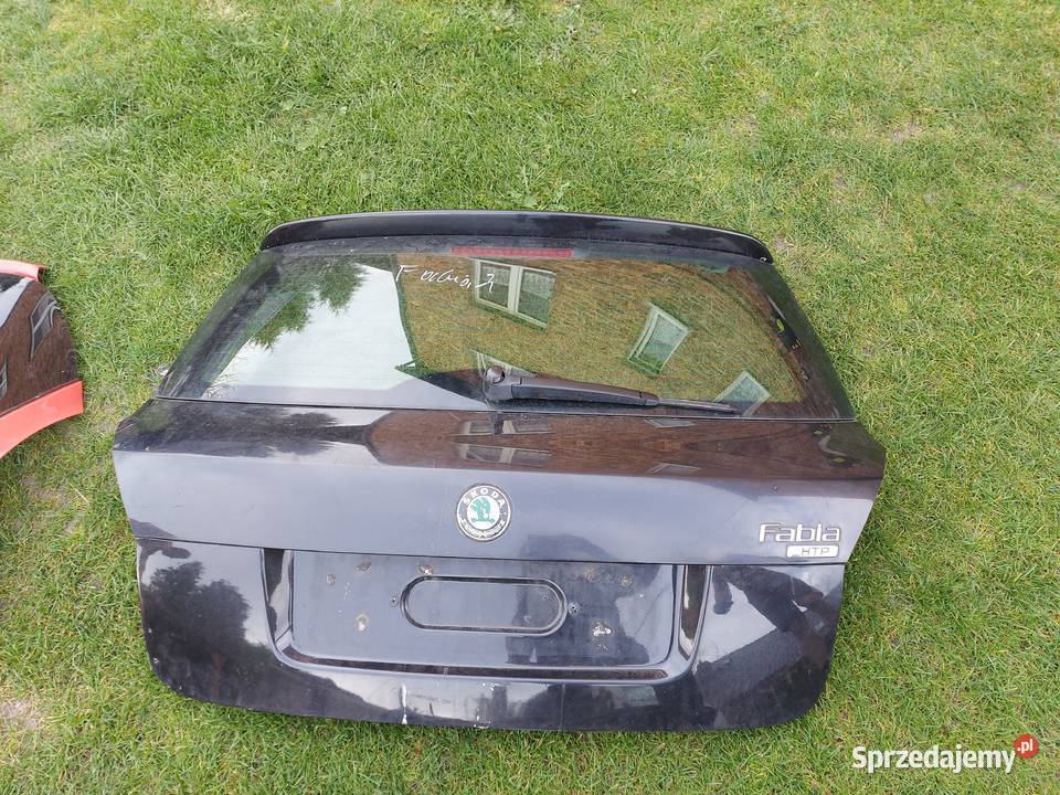 Tylna Klapa Bagażnika Skoda Fabia II 2 HB 9910 Zestawy części blacharskich Tychy