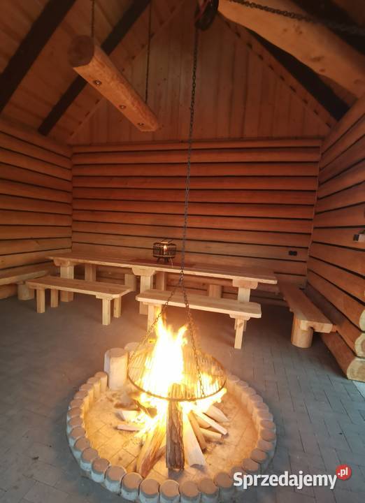 Chata grillowa dom z bali 35 m2 NA ZGŁOSZENIE Rytel