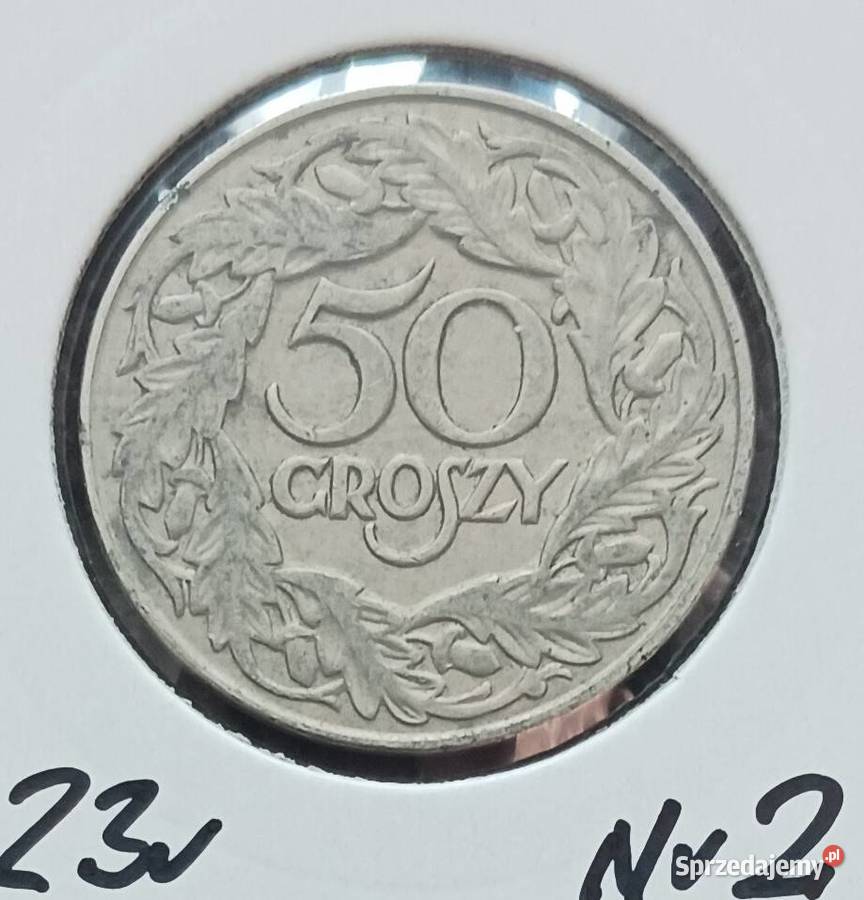 50 Groszy 1923 r 2 Konin sprzedam