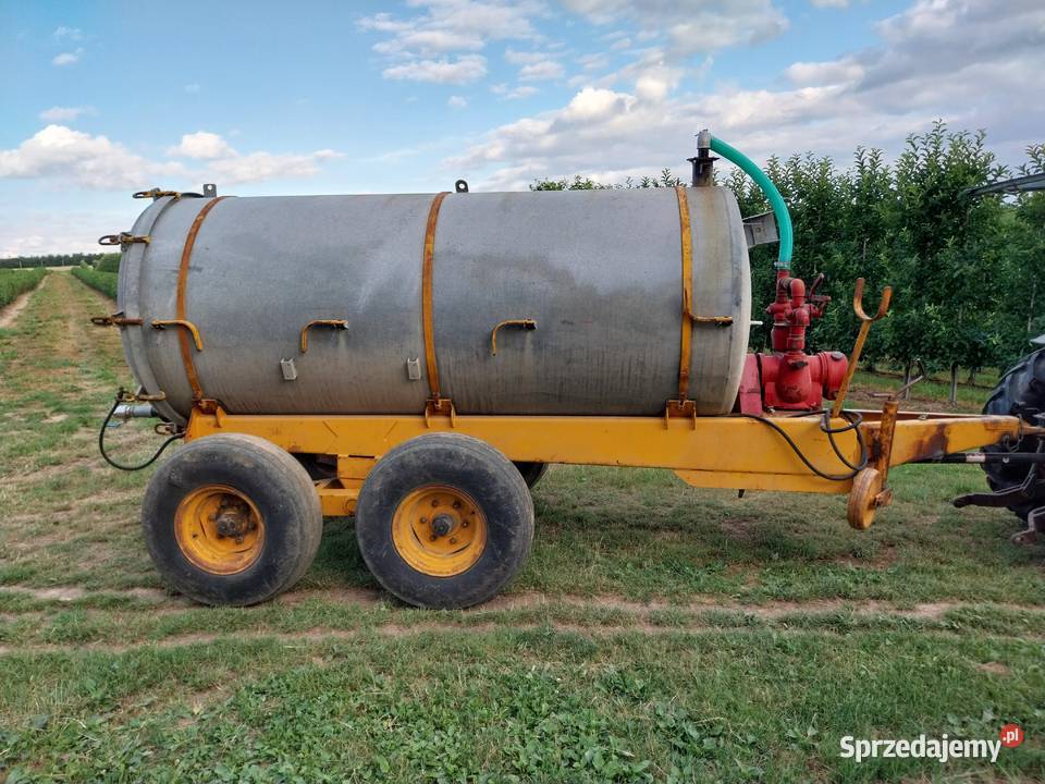 Veenhuis beczkowóz 4000L tandem Majdan Moniacki sprzedam