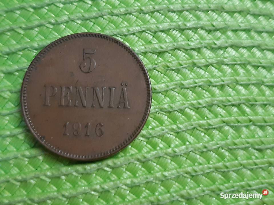 moneta Finlandii okres okupacji rosyjskiej z Łomża