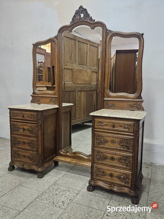 Piękna francuska toaletka ludwikowska