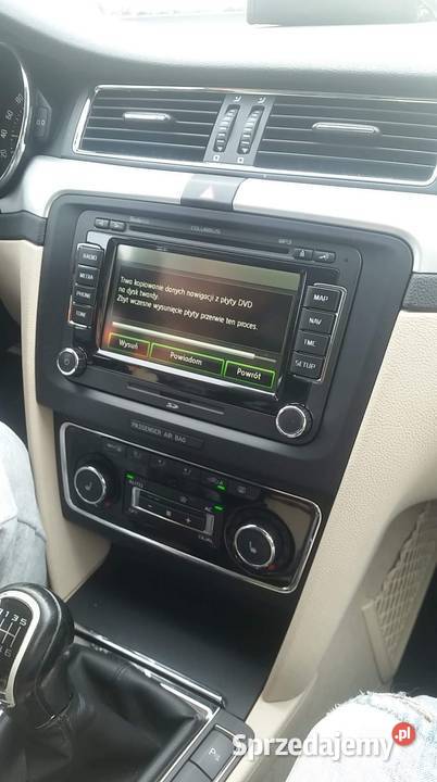 Skoda Columbus polskie menu polski lektor łódzkie Łódź