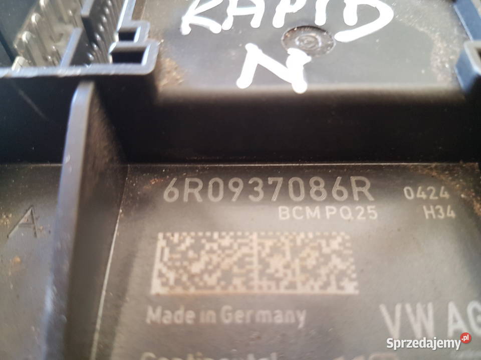 SKODA RAPID IBIZA IV MODUL KOMFORTU BCM Turek sprzedam