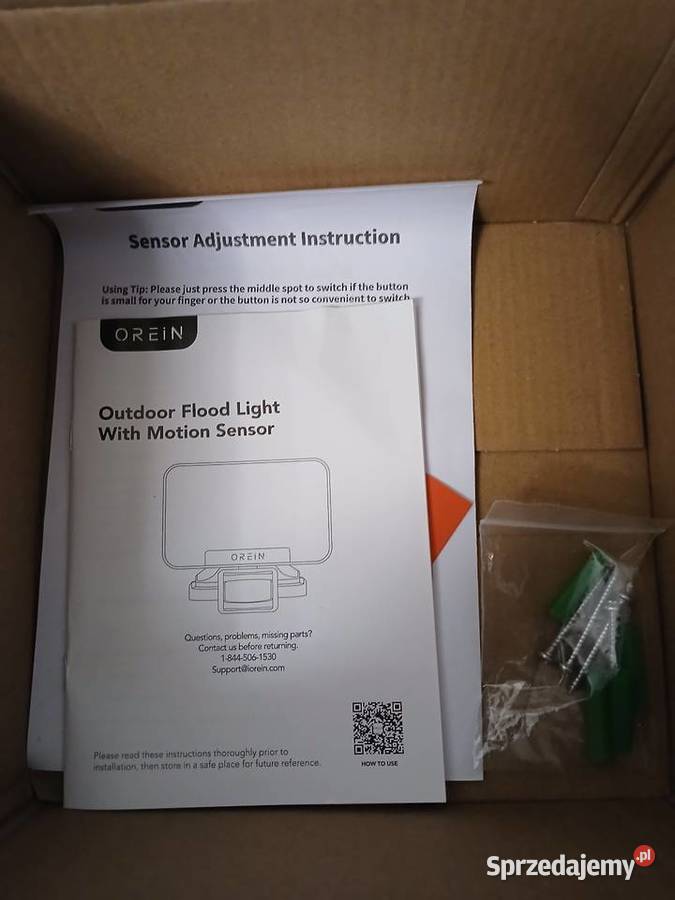 Fllod Light Fixture motion sensor Sochaczew sprzedam