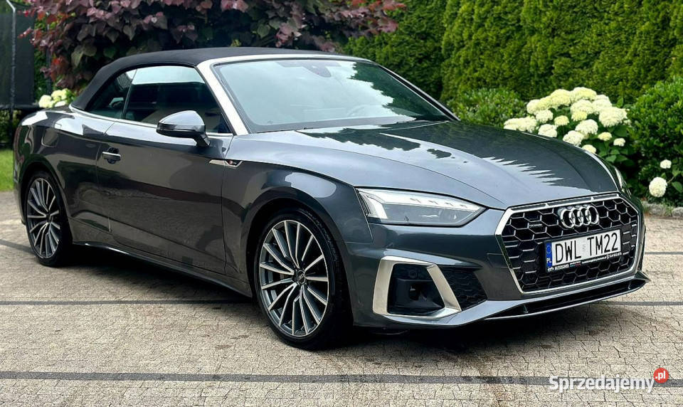 Audi A5 Cabrio Audi A5 Cabrio S line Quattro 20 automatyczna Wrocław