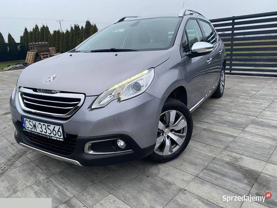 Peugeot 2008 12 PureTech 110 Allure 2016r nieuszkodzony Grudziądz