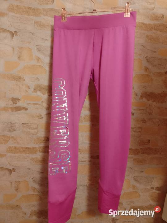 XL Converse Różowe bogato zdobione legginsy Kraków sprzedam