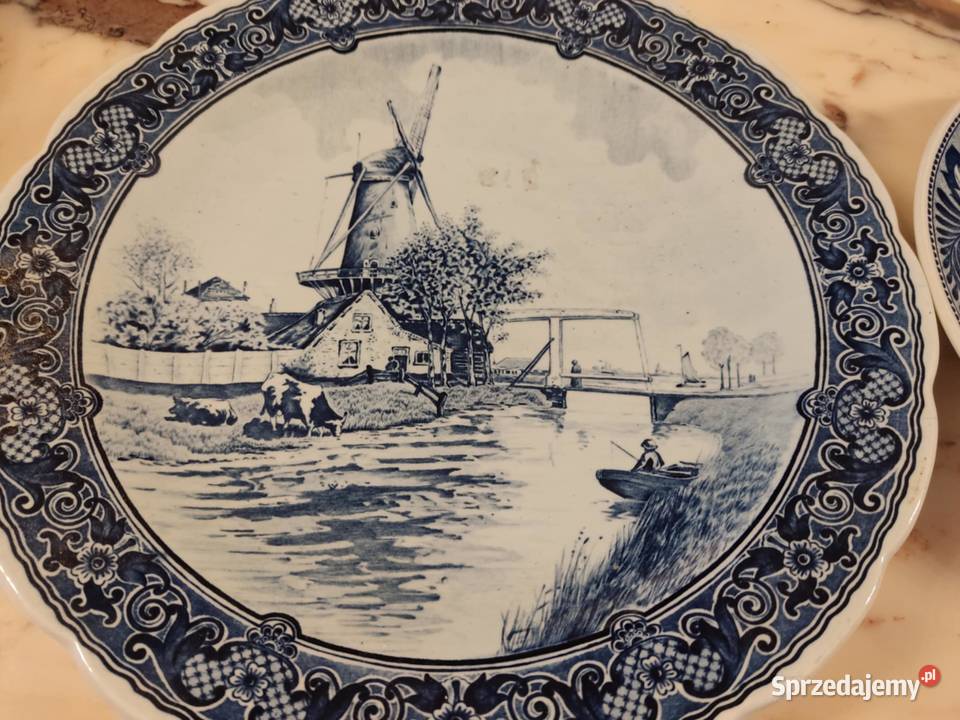 stare talerze zawieszki Royal Sphinx DELFT BOCH Gorzów Wielkopolski