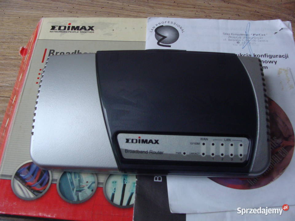 Router EDIMAX BR6104K 1WAN 4LAN Świecie sprzedam