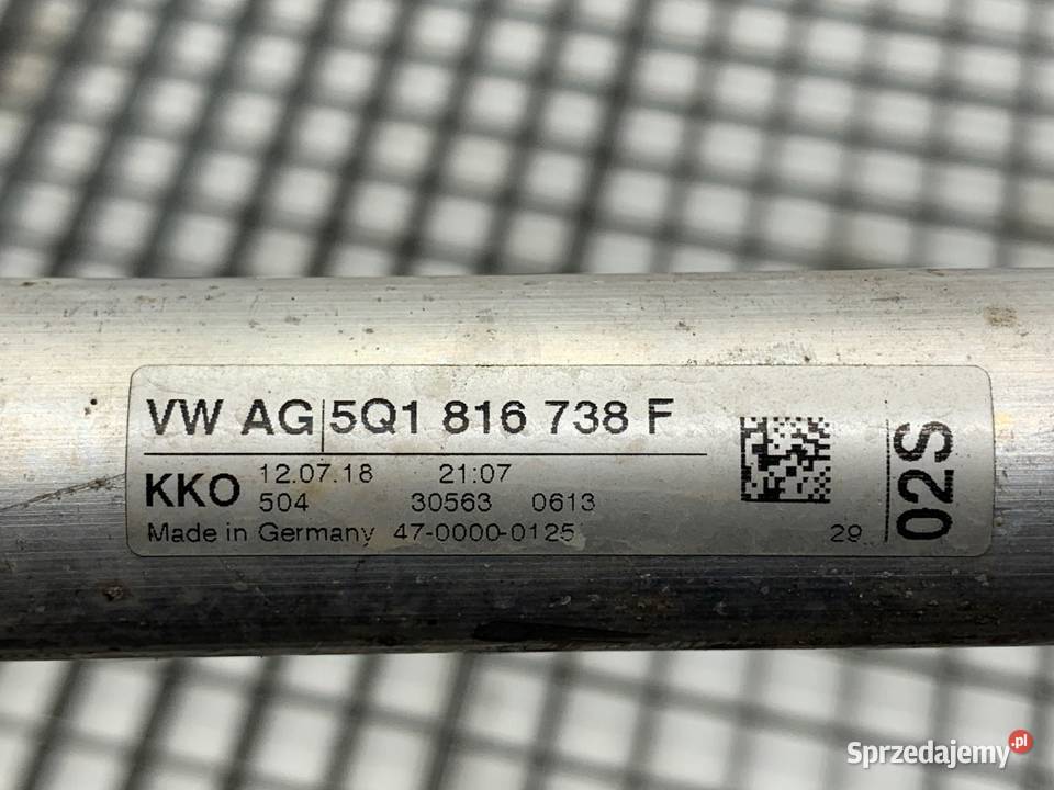 RURKA KLIMATYZACJI SKODA OCTAVIA III 5Q1816738F