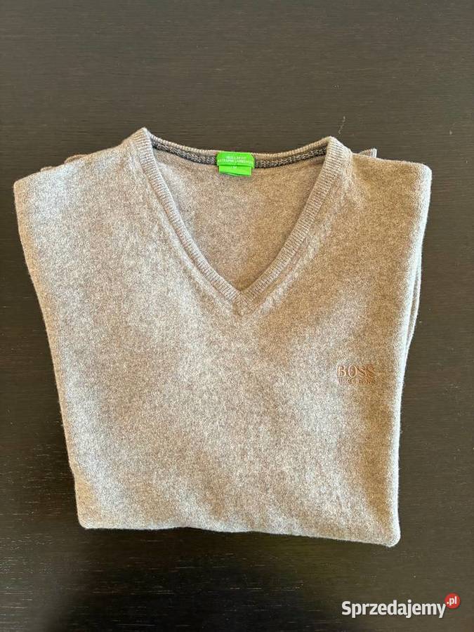 Beżowy sweter Hugo Boss rozmiar M Hugo Boss Elbląg