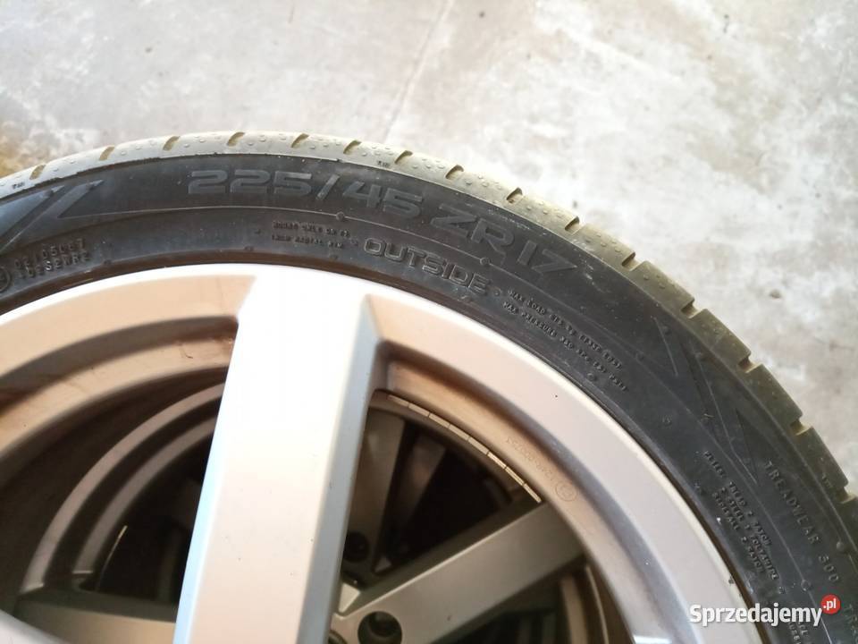 Felgi opony 17 cal golf 6 podkarpackie Stalowa Wola