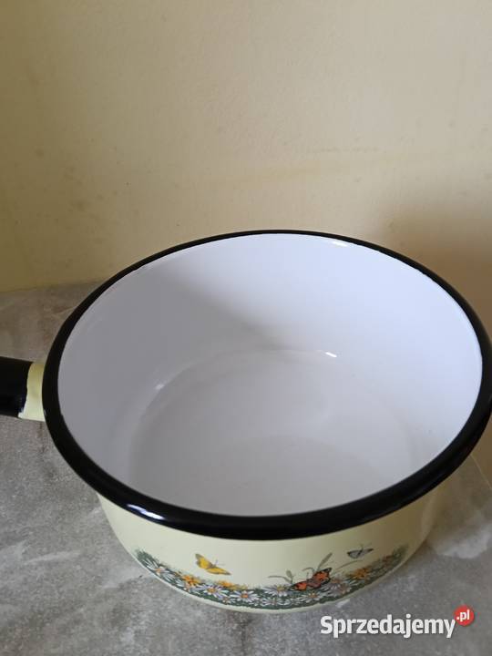 Rondelek Olkusz piękny stan 18 vintage PRL Wyposażenie wnętrz Białystok