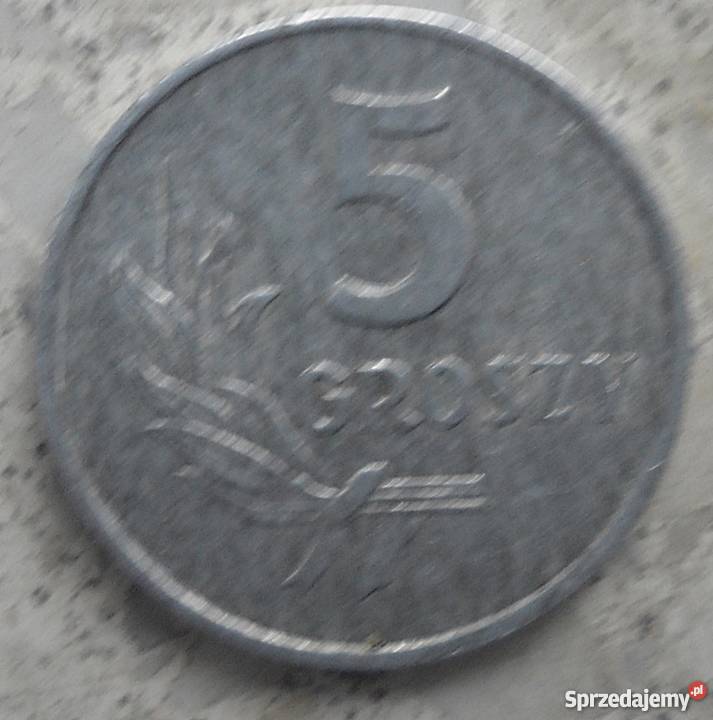 POLSKA 5 GROSZY1972 rAL mazowieckie Legionowo sprzedam