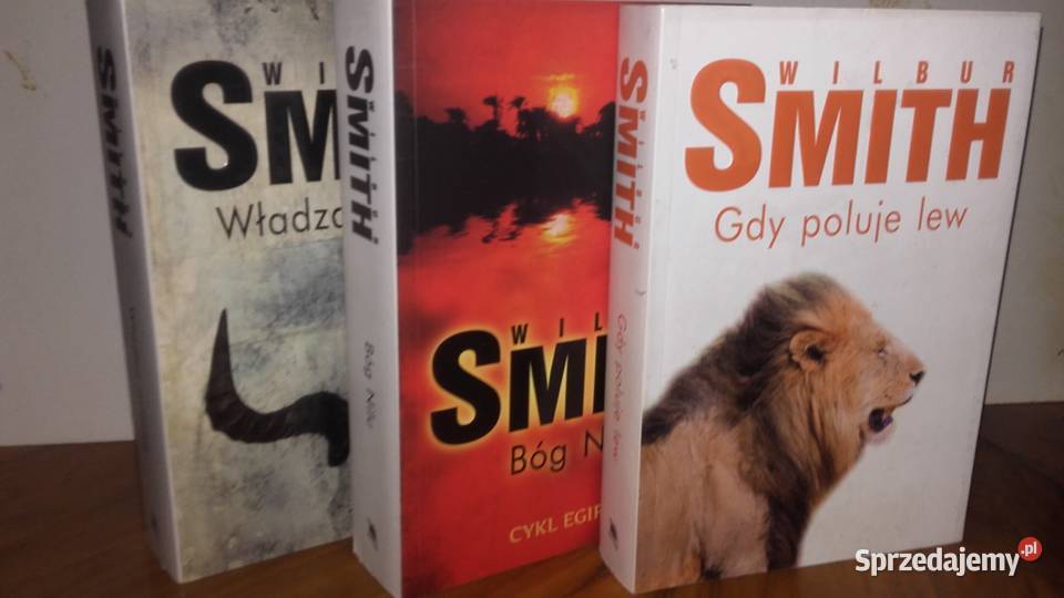 WSmith Władza miecza Bóg Nilu Gdy poluje lew Rok wydania 2015 Łódź