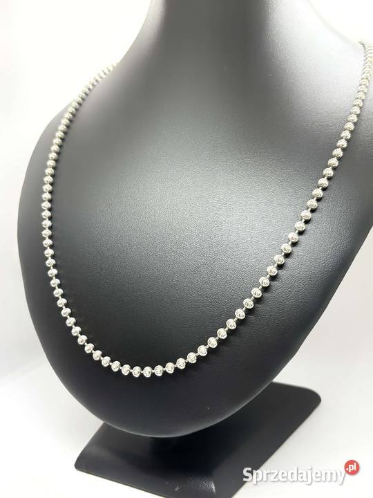 Nowy srebrny łańcuszek pr 925 1830g Długość 60 Elbląg sprzedam