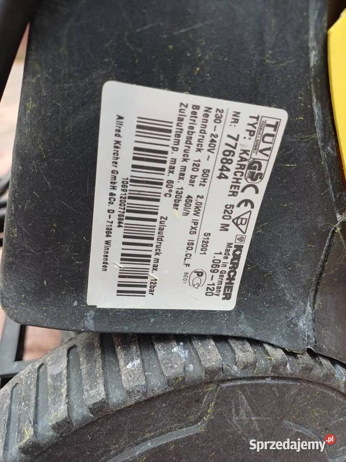 Myjka ciśnieniowa Karcher 520M Tuszyn