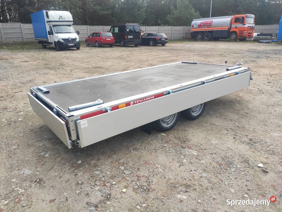 Przyczepka Temared TRANSPORTER 36172 przyczepa Burtowe i plandeki Wolsztyn