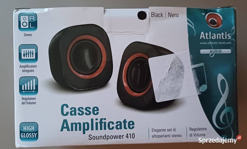 Zestaw głośników Casse Amplificate Soundpower Nądnia