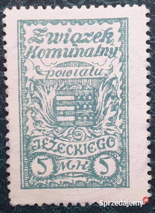Znaczek opłaty 5 marek Związek Powiatu Filatelistyka Warszawa