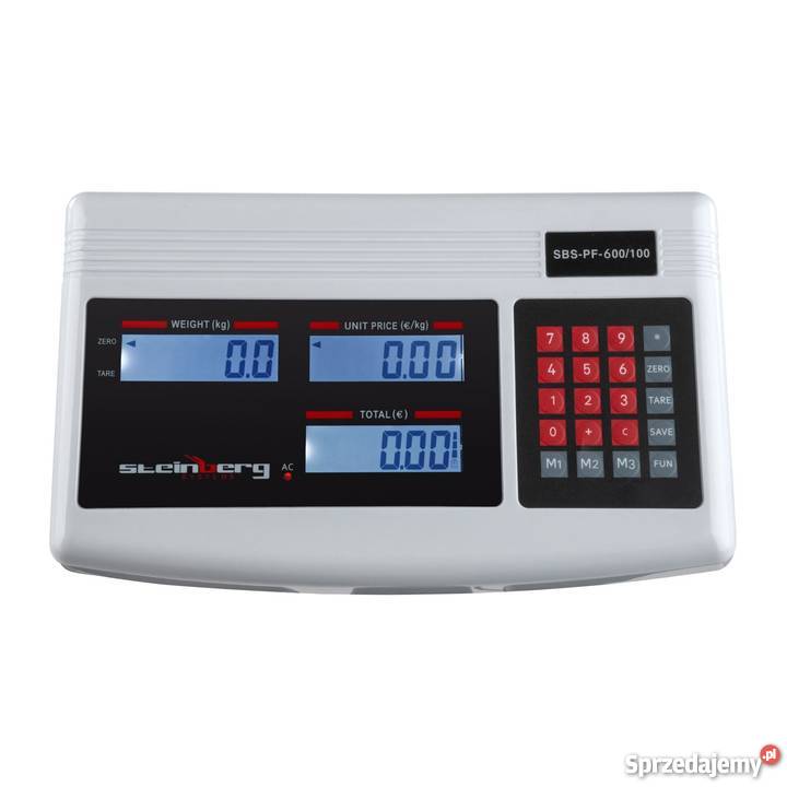 Waga magazynowa platformowa 600 koła Poczesna