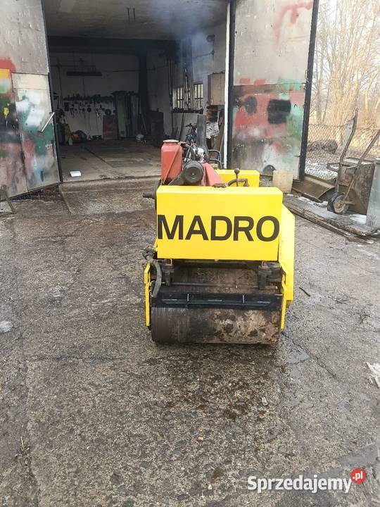 Walec MADRO WW1 prowadzony z wibracją Walce małopolskie Zator