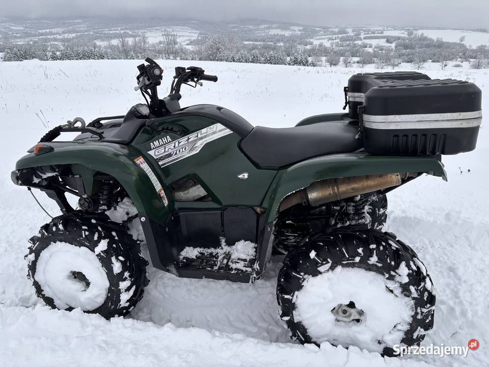 Quad 4x4 Yamaha Grizzly 700 EPS Rok produkcji 2014 podkarpackie Toki