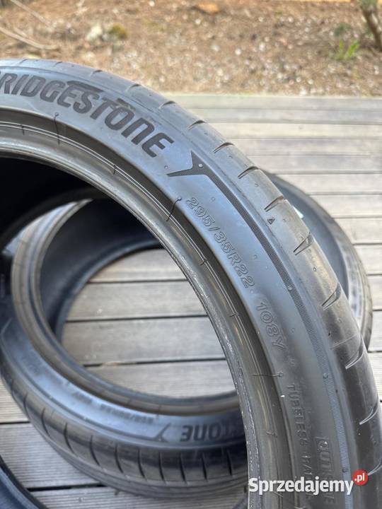 2 x Opony BRIDGESTONE Potenza Sport 29535R22 295 Samochodowe Piaseczno
