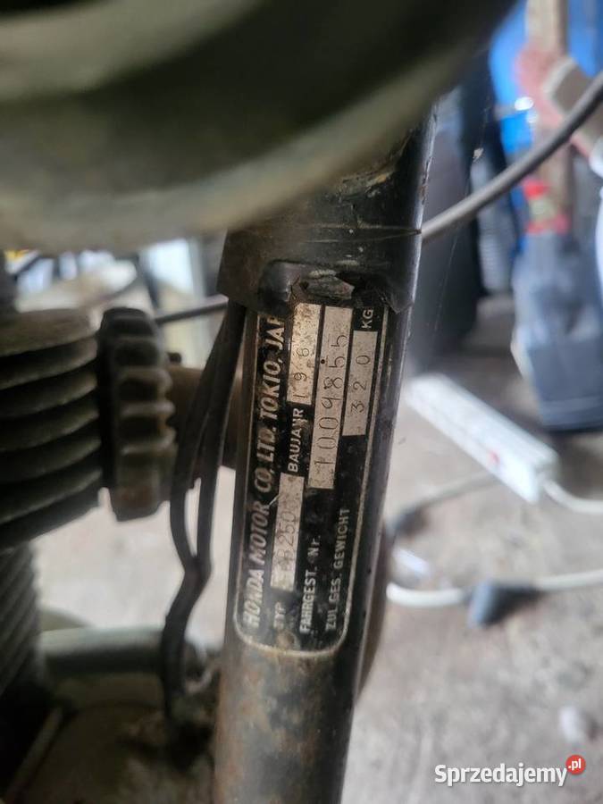 Honda CB 250 zachodniopomorskie Pełczyce
