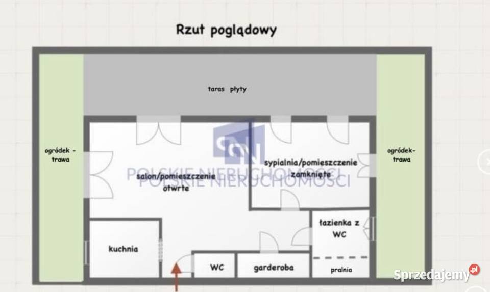 Wyjątkowy apartament z ogrodem w spokojnej Rok budowy 2010 sprzedam