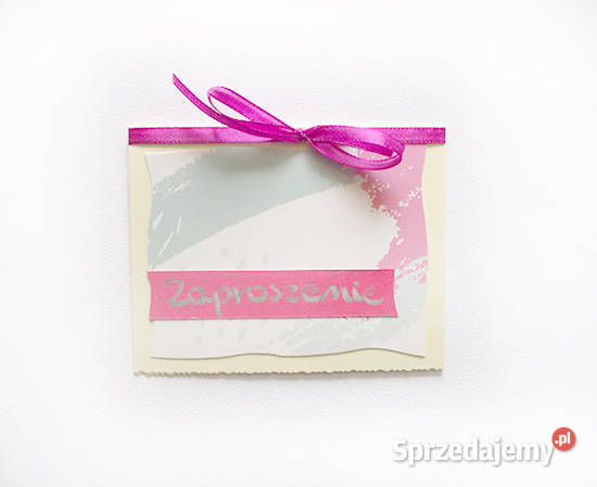 proste zaproszenia na rózne okazje pastelowe pomorskie Gdańsk