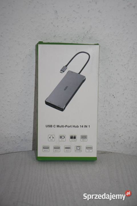 Hodo USB C MultiPort Hub 14 w 1 Stacja dokująca
