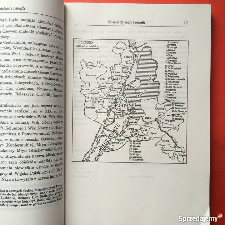 895 PolskoNiemieckie Nazewnictwo Szczecina Szczecin
