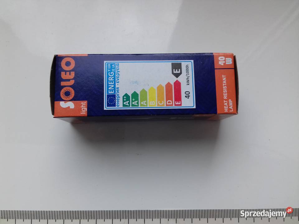 Żarówka wolframowa E14 40W Soleo w pudełku kolor Bydgoszcz sprzedam