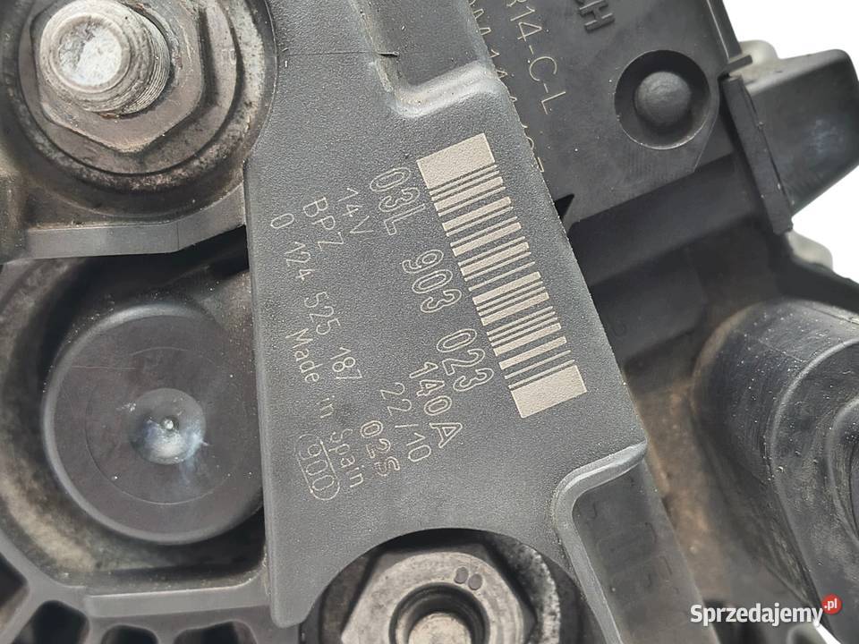 ALTERNATOR VW Golf V Passat B6 Touran 16 FSI Chełm