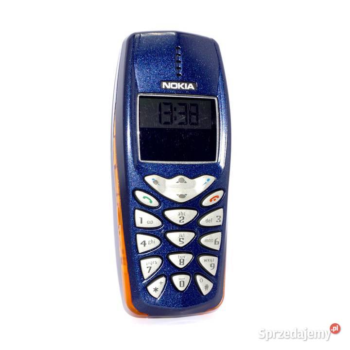 Telefon Nokia 3510i Granatowa Orange mazowieckie Warszawa
