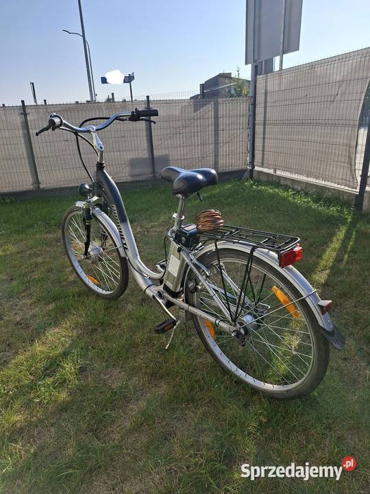 Rower elektryczny bateria na gwarancji sprzedam