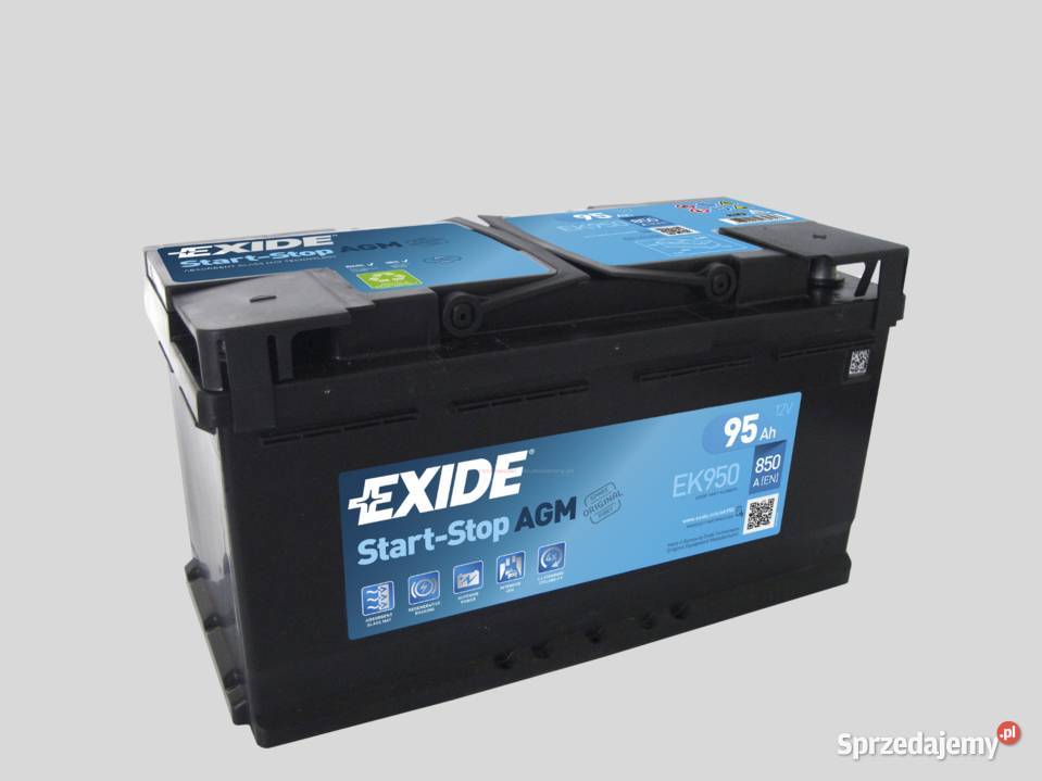 788x645x112 Akumulator EXIDE AGM STARTSTOP EK950 Konin