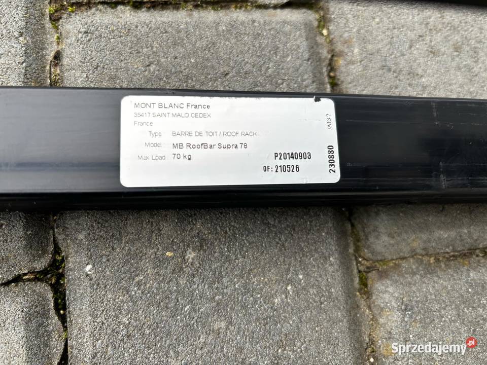 Relingi Citroen Berlingo I Warzyce