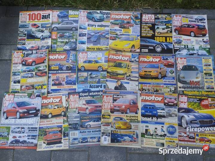 Gazetyczasopisma AutoŚwiatMotoryzacja 100 9805r Kraków