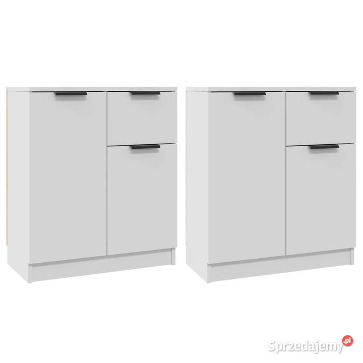Komody 2 białe 60x30x70 materiał drewnopochodny Warszawa