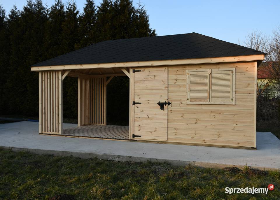 Domek ogrodowy z altaną 6m x 3m Warszawa