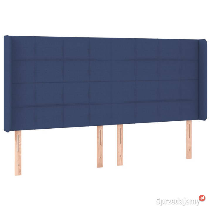 Zagłówek do łóżka z LED niebieski 203x16x118128 Dom i Ogród Warszawa