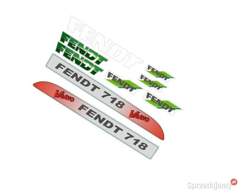 Naklejki Fendt 718 vario i inne modele super Bydgoszcz