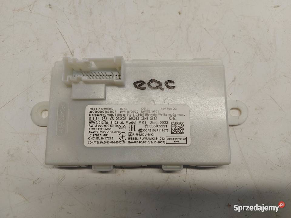 Mercedes EQC 400 W293 MODUŁ STEROWNIK