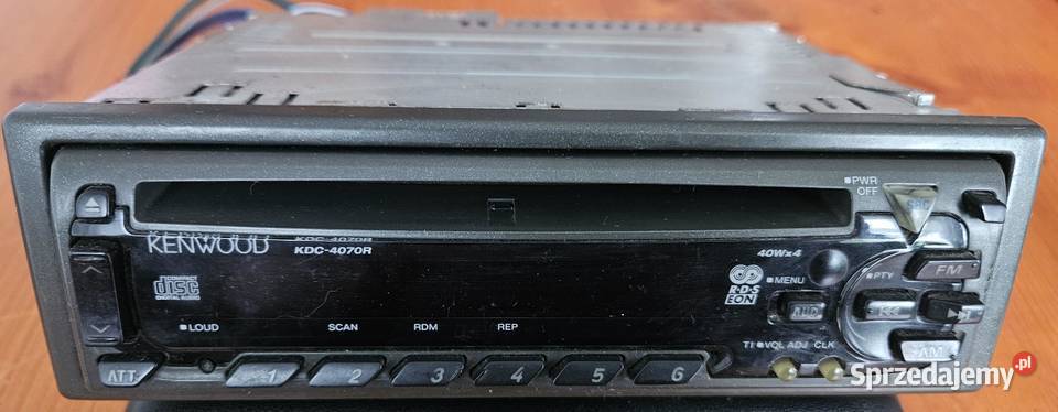 Kenwood radioodtwarzacz samochodowy komplet Białystok