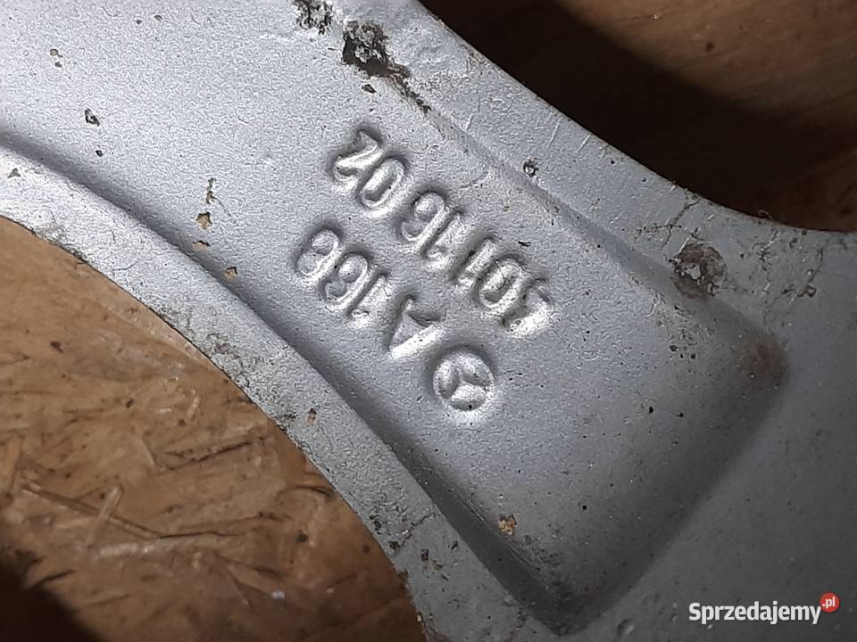 Mercedes komplet 4 sztuk alufelg R16 5x112 Ksawerów