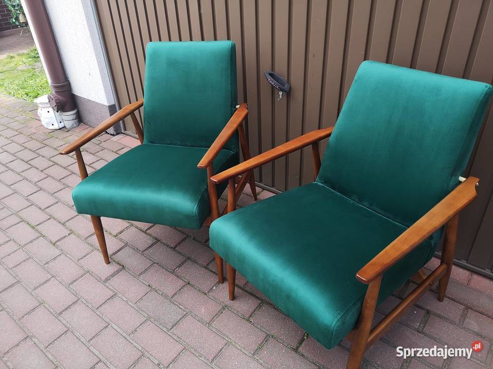 Stary Fotel Fotele Klubowy PRL Renowacji Okazja wielkopolskie